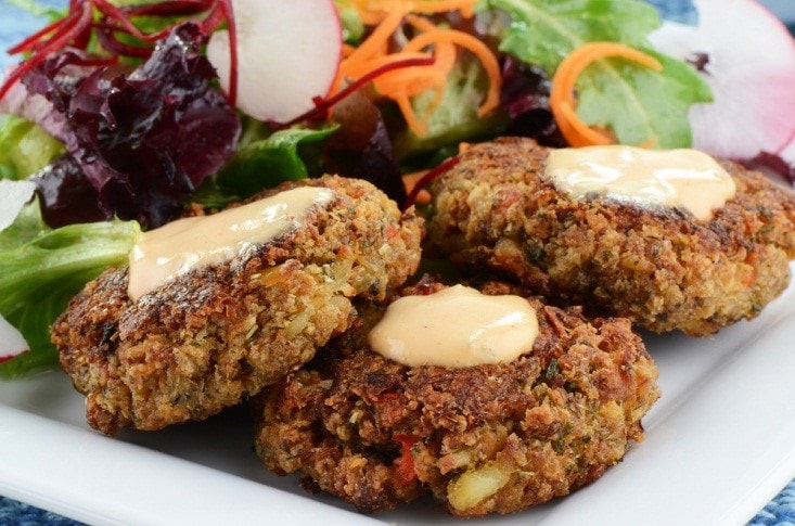 Fish and Lentil Burger Patties